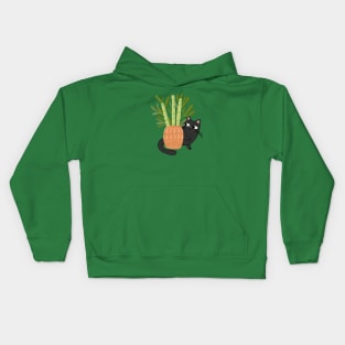 cat plant Kids Hoodie